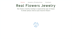 Desktop Screenshot of flowersjewelry.com